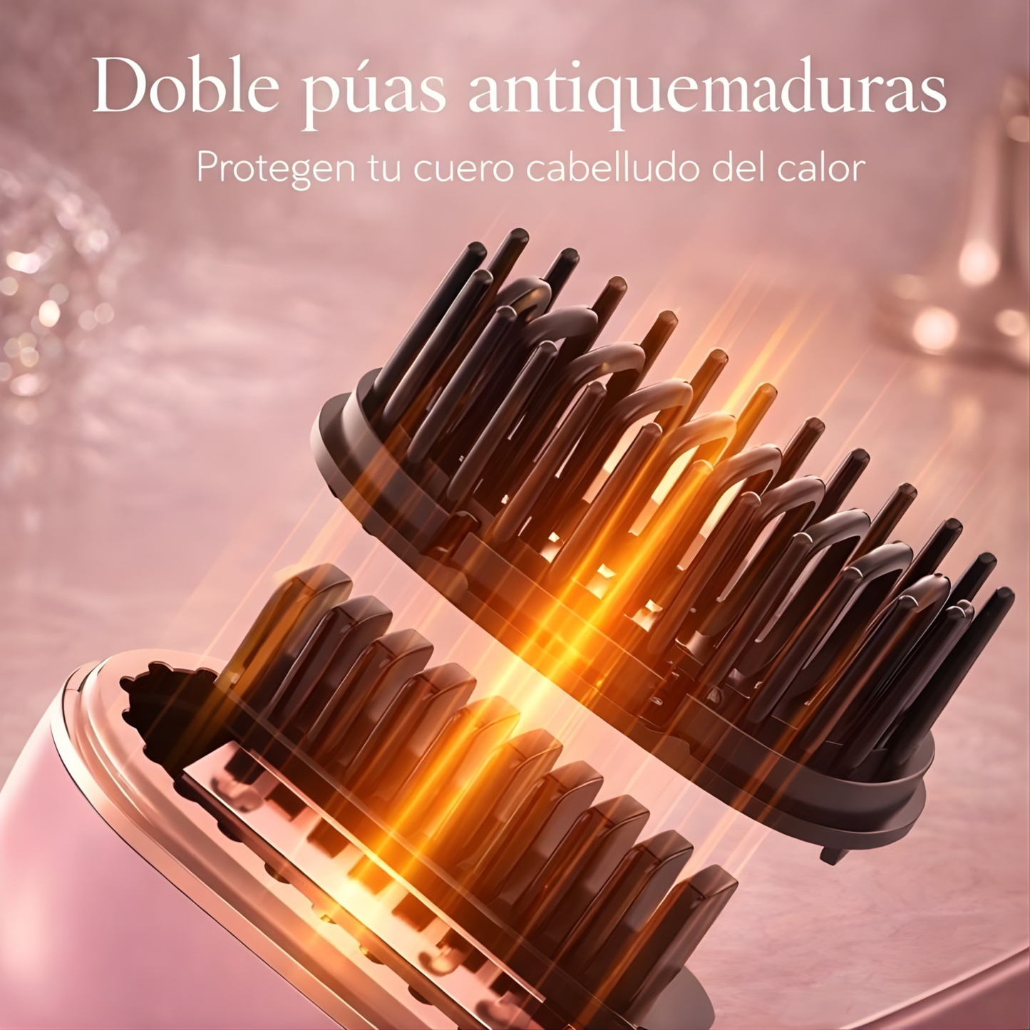 Cepillo alisador inalámbrico