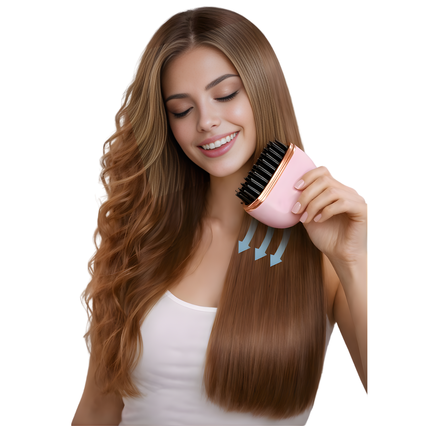 Cepillo alisador inalámbrico