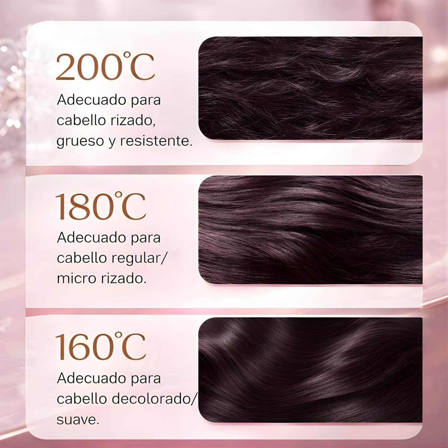 Cepillo alisador inalámbrico